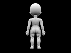bjd doll for 3d printing 3d print model 3D 프린트 모델
