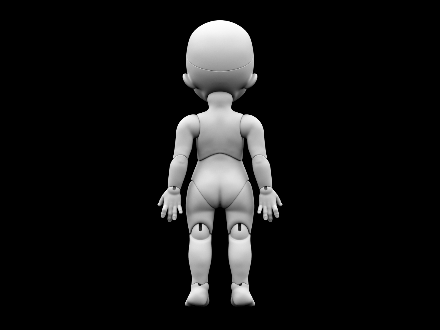 Articulated 3d model