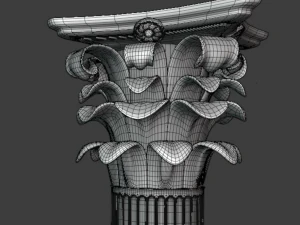 columns classic 3D Model
