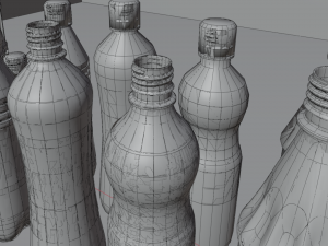 plastic bottle collection Modelo 3D