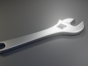 wrench 3d free 3D Model