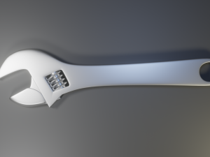 wrench 3d free 3D Model