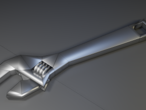 wrench 3d free 3D Model