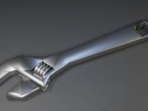 wrench 3d free 3D Model