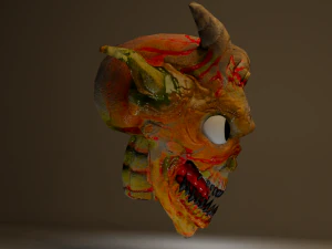 monster head 3D Model