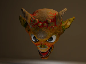 monster head 3D Model