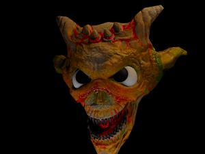 monster head Model 3D