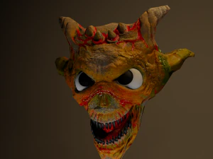 monster head 3D Model