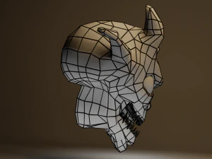 monster head 3D Model