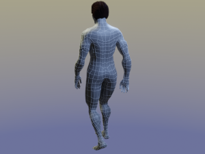 sports man 3d lowpolygon low-poly Modelo 3D