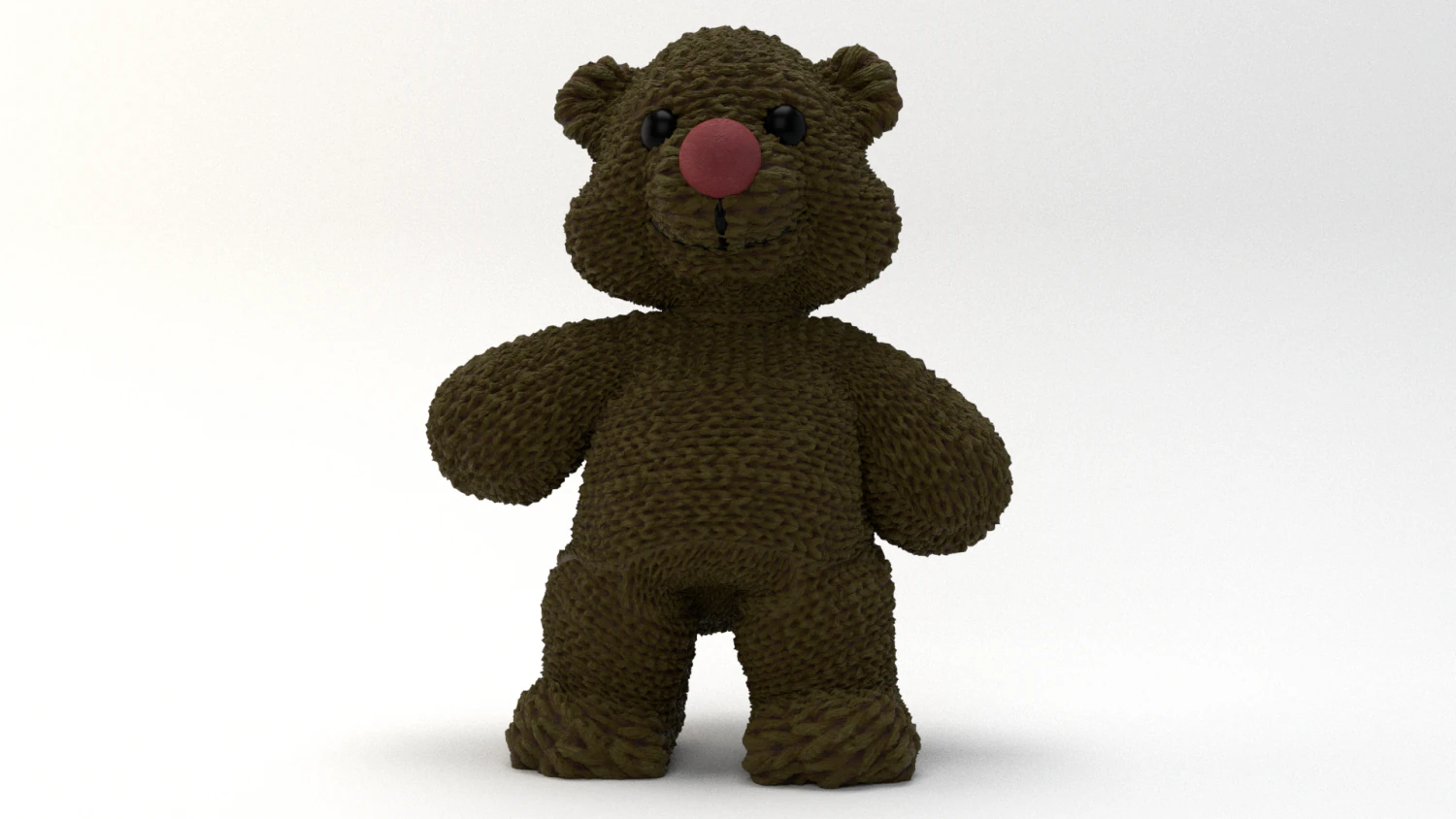 teddy bear 3D Model .c4d .max .obj .3ds .fbx .stl .blend 
