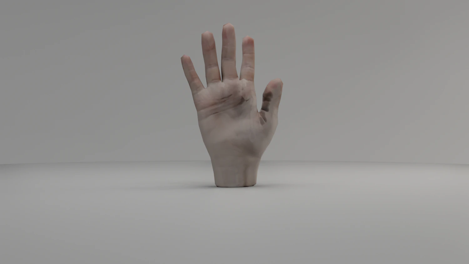 3d hand rigged animated 3D Model .c4d .max .obj .3ds .fbx .stl .blend 