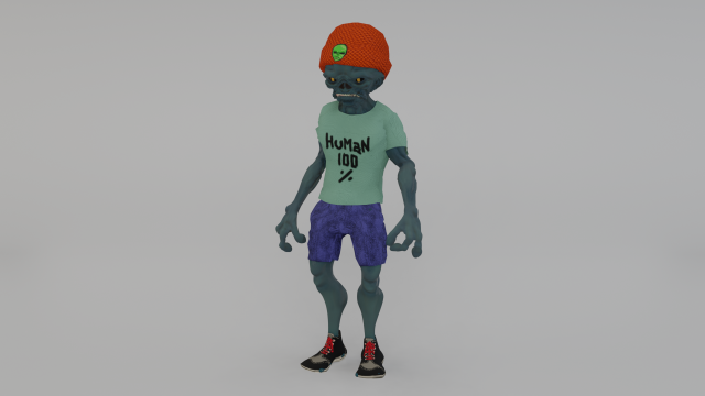 alien lp Modelo 3D .c4d .max .obj .3ds .fbx .stl .blend 