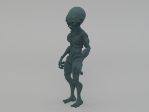 alien lp Modelo 3D