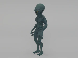 alien lp 3D Model
