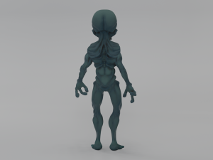 alien lp Modelo 3D