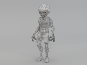 alien lp Modelo 3D