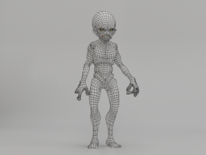 alien lp Modelo 3D