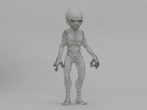 alien lp 3D Model