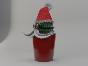 christmas cactus Modelo 3D