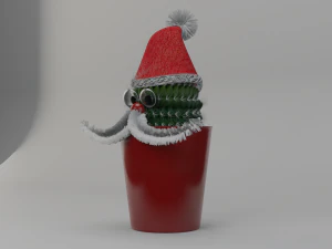 christmas cactus 3D Model
