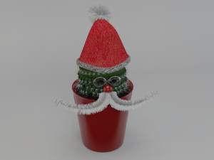 christmas cactus Modelo 3D