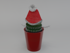 christmas cactus Modelo 3D