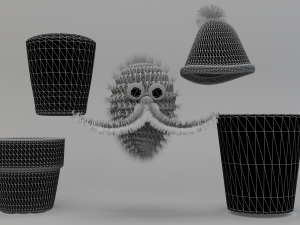 christmas cactus Modelo 3D