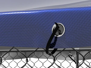 recinto per cani Modello 3D