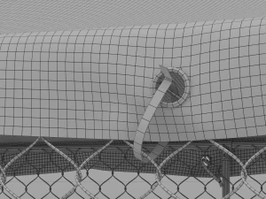 recinto per cani Modello 3D