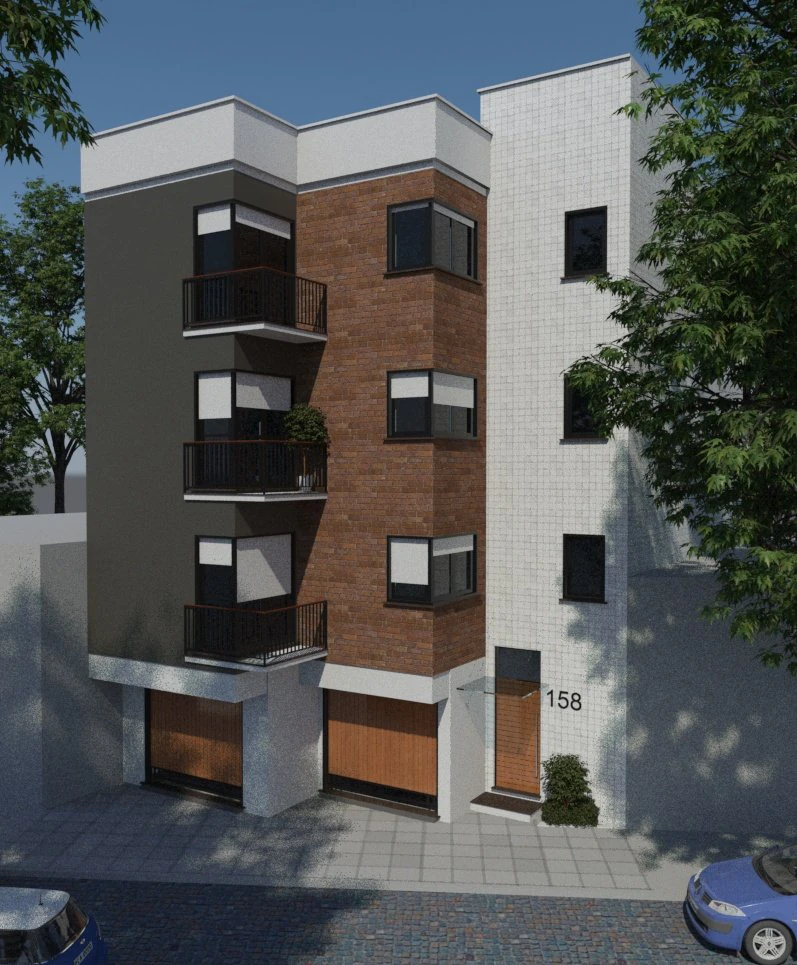 gedung 01 Model 3D .c4d .max .obj .3ds .fbx .stl .blend 
