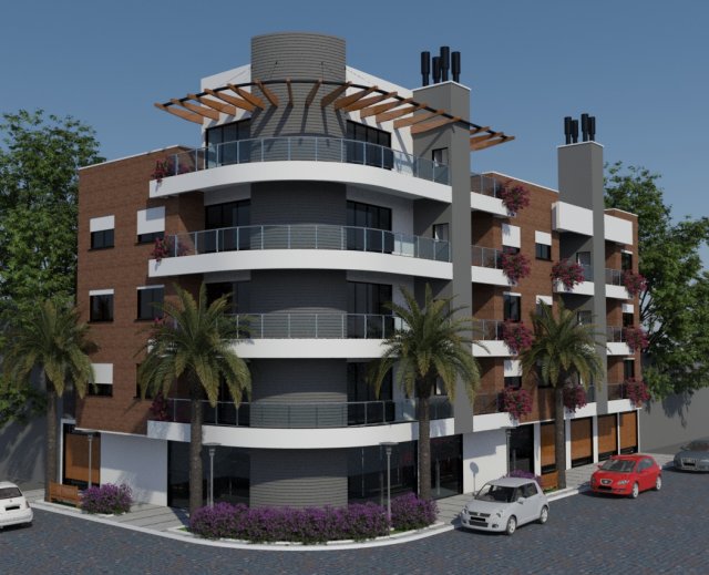 building 03 3D Model .c4d .max .obj .3ds .fbx .stl .blend 