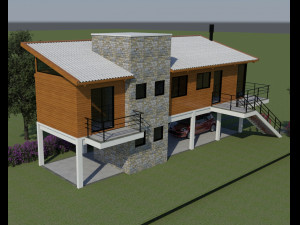 building 04 3D 模型