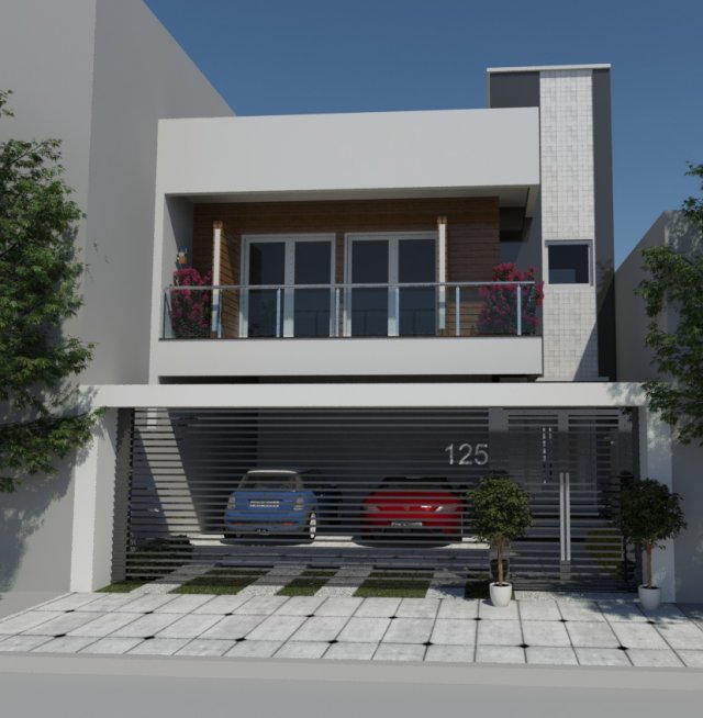 building 05 3D-Modell .c4d .max .obj .3ds .fbx .stl .blend 