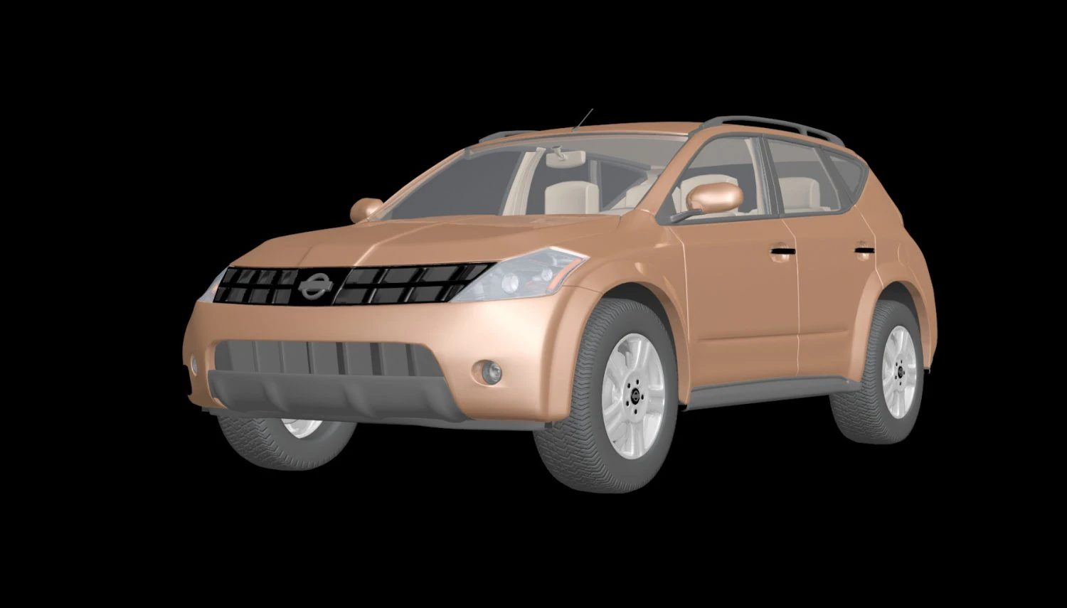 nissan murano 3D Model .c4d .max .obj .3ds .fbx .stl .blend 