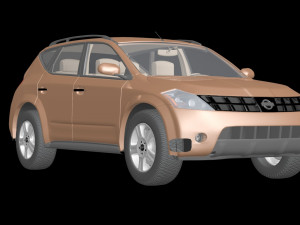 nissan murano 3D Модель