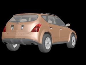 nissan murano 3D Модель