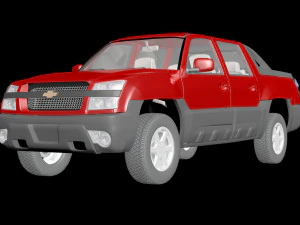 Шевроле лавина 3D Модель