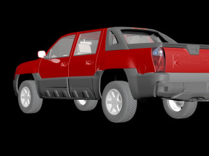 chevrolet avalanche 3D Model