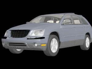 クライスラー・パシフィカ 3Dモデル