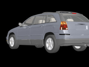 chrysler pacifica 3D Model