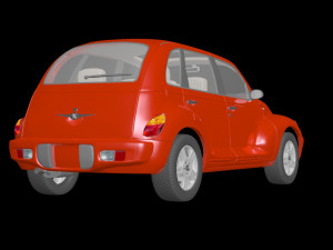 pt cruiser Modello 3D