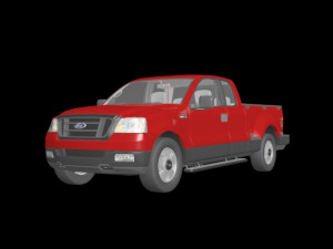 f 150 Modelo 3D