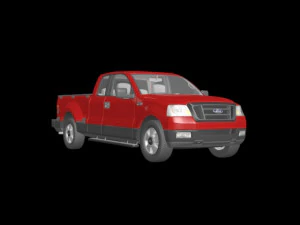 f 150 3D Model