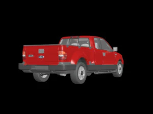 f 150 3D Model
