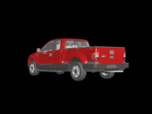 f 150 3D Model