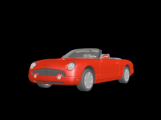 thunderbird Model 3D .c4d .max .obj .3ds .fbx .stl .blend 