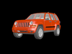 jeep liberty Modelo 3D