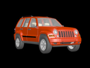 jeep liberty Model 3D