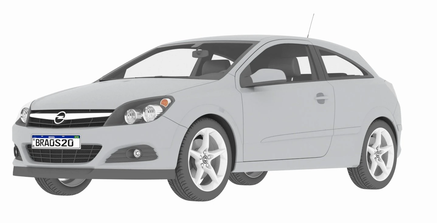 opel astra 3D Model .c4d .max .obj .3ds .fbx .stl .blend 